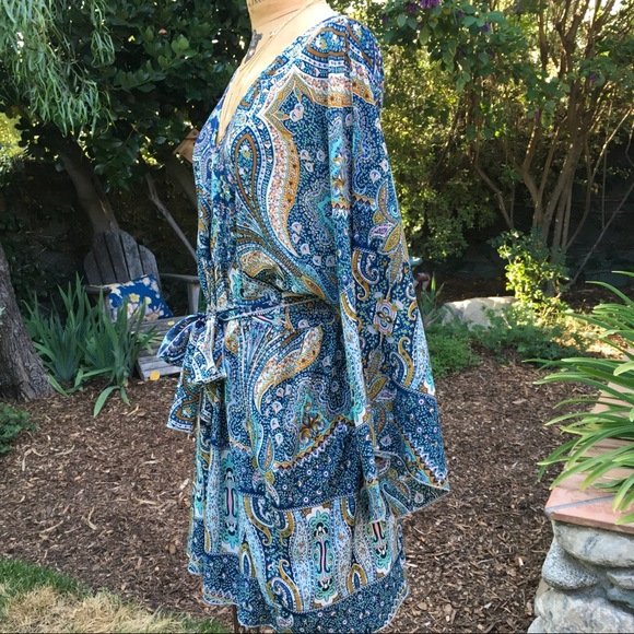 Kimono Sleeve Mini Dress/Tunic - Picture 3 of 8